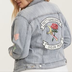 Torrid Pretty Guardian Sailor Moon Jean Jacket ~2X
